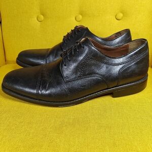 Johnston & Murphy Branning XC4 Waterproof Sheepskin Cap Toe Brogue Oxford 13M